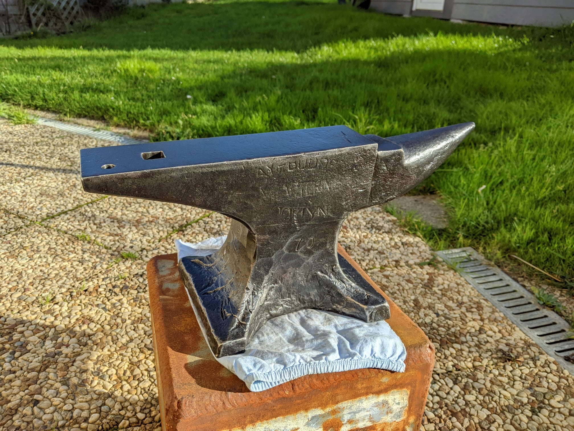 70 lb Hay Budden Anvil