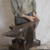 660 lb South German double horn anvil