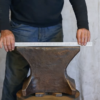 220 lb antique German hornless anvil
