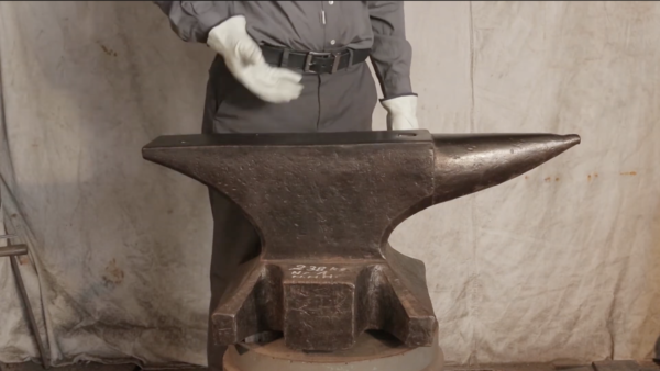 523 lb North German Single Horn Anvil