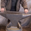 358 lb North German Double Horn Blacksmith Anvil