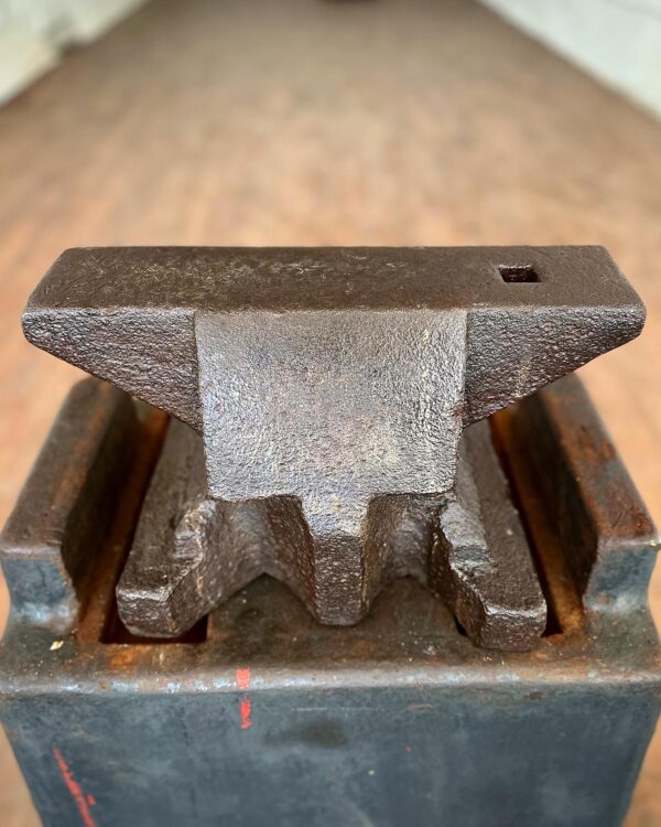 110 lb Antique Bavarian Hornless Anvil